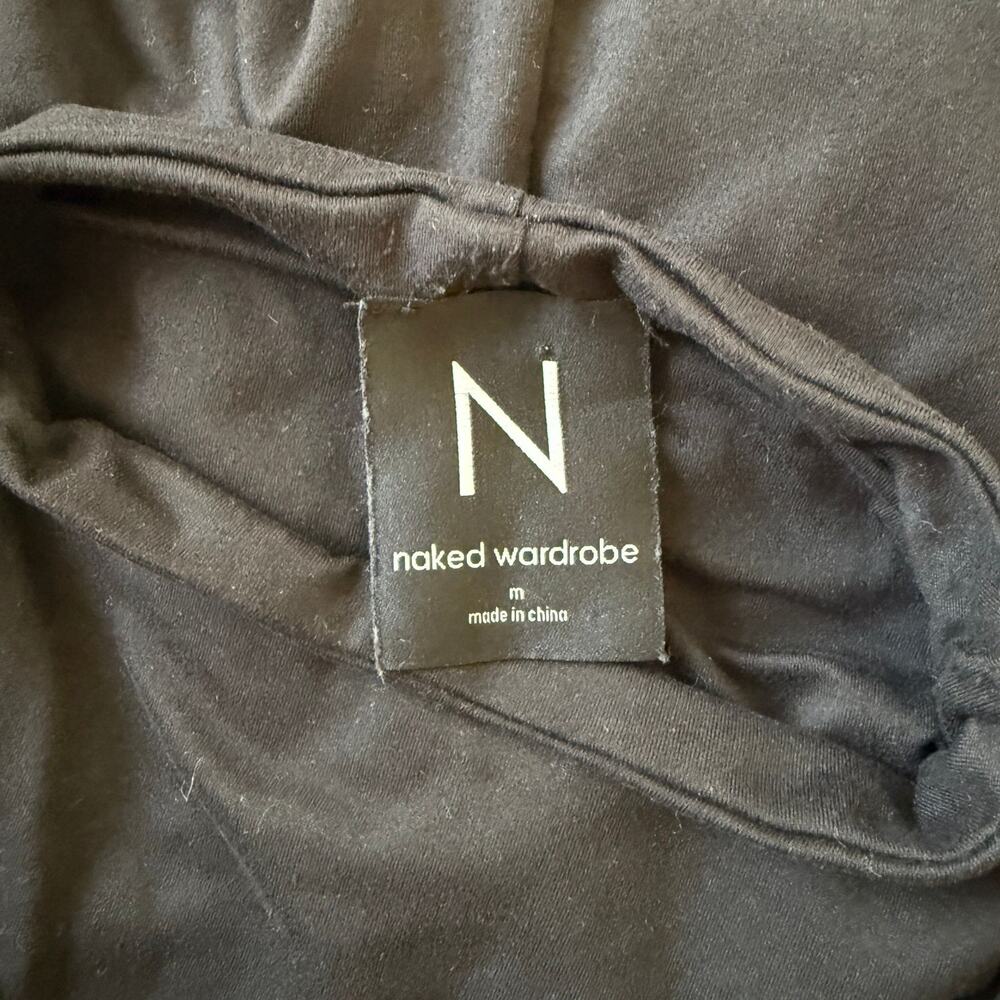 Naked Wardrobe Black Maxi dress Medium - Picture 6 of 9